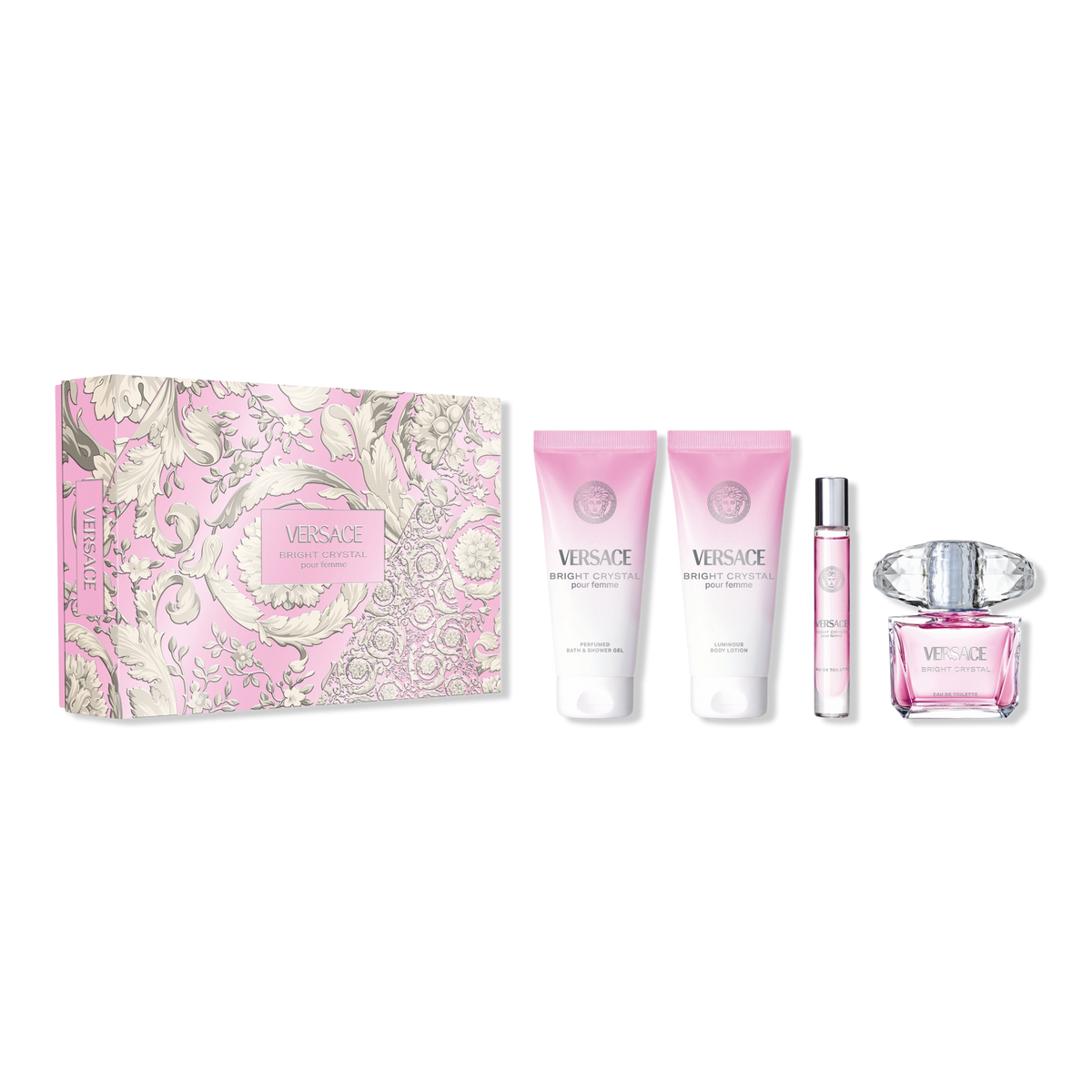 Versace Bright Crystal 4-Piece Gift Set